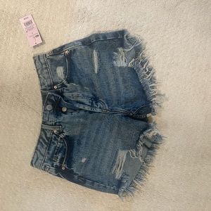 NWT distressed shorts